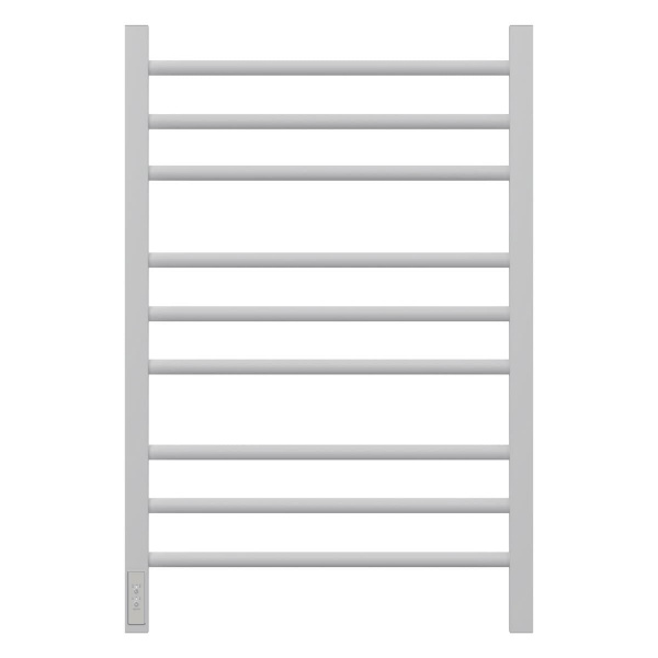 Полотенцесушитель электрический Point PN70758W П9 500x800, диммер слева, белый