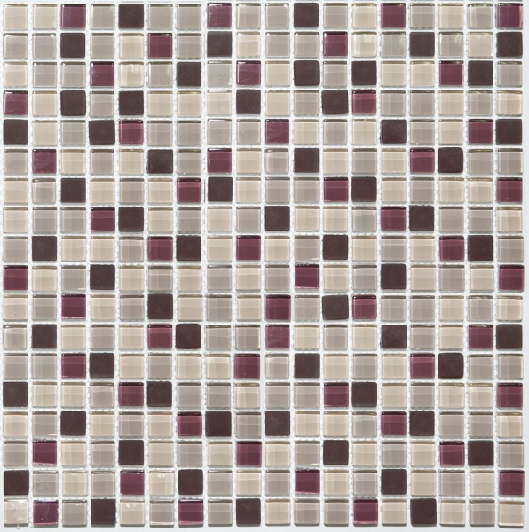 Мозаика стеклянная NS mosaic S-843