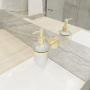 Дозатор жидкого мыла золото-сатин Fixsen Comfort Gold FX-87012