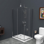 Душевой уголок BelBagno UNO-195-AH-2-90/70-C-Cr