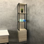 Шкаф-колонна Comforty "Мальме-35" дуб дымчатый