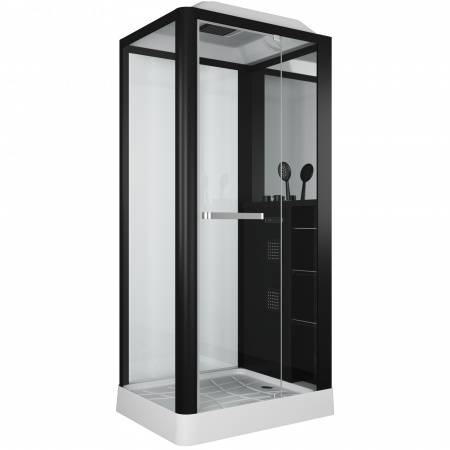 Душевая кабина Grossman Alba GR222 (80x100x225) распашная