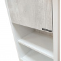 Шкаф-колонна Comforty "Женева-35" дуб белый