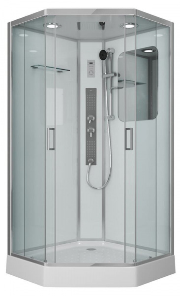 Душевая кабина Niagara Premium NG-6002-01GD, 100x100x220 см