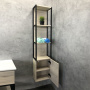 Шкаф-колонна Comforty "Мальме-35" дуб дымчатый