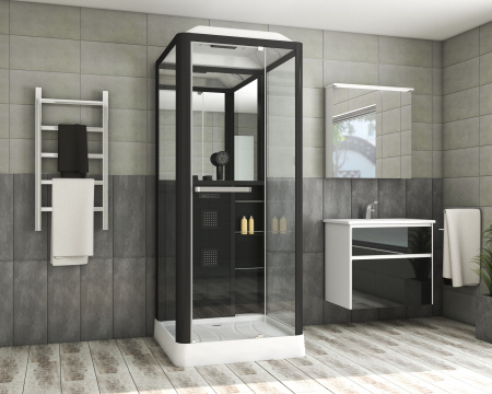 Душевая кабина Grossman Alba GR221 (90x90x225) распашная