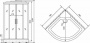Душевая кабина Timo Standart T-6609 S профиль серебристый матовый, 90x90x220 см