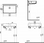 Раковина VitrA Archiplan 7404B003-0012 60 см