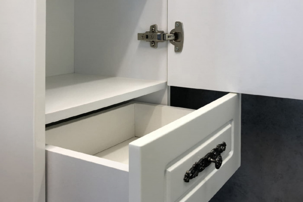 Шкаф-колонна Comforty "Севилья-35" слоновая кость