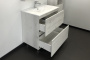 Тумба с раковиной Comforty "Верона-75" дуб белый