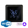 Терморегулятор для тёплого пола F 60 Wi-Fi Black черный, программируемый
