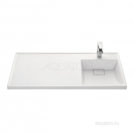 Раковина Aquaton Лондри 1050 белая правая