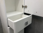 Шкаф-колонна Comforty "Монако-40" правая, белый глянец