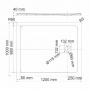 Душевые поддон WasserKRAFT 44T10