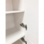 Шкаф-колонна Comforty "Палини-42" белый глянец