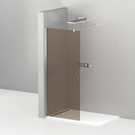 Душевая перегородка Cezares LIBERTA-L-1-120-BR-Cr