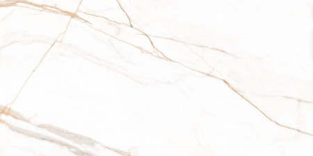 Calacatta Goddes Gold Керамогранит белый 60х120 Полированный