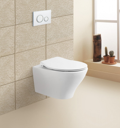 Унитаз подвесной безободковый BelBagno ACQUA