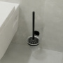 Ерш для туалета черный Fixsen Comfort  Black FX-86013