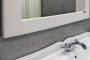 Зеркало Comforty "Монако-80" белый глянец