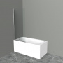 Душевая шторка на ванну BelBagno UNO-V-1-80/150-C-Cr