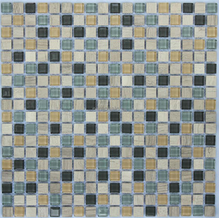 Мозаика стеклянная NS mosaic S-851
