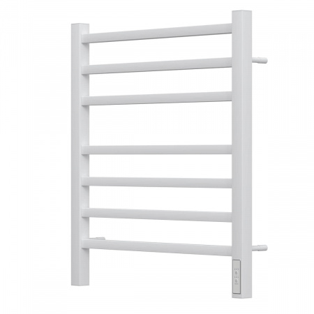 Полотенцесушитель электрический Point PN71856W П7 500x600, диммер справа, белый