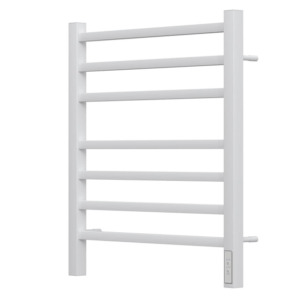 Полотенцесушитель электрический Point PN71856W П7 500x600, диммер справа, белый