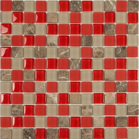 Мозаика стеклянная NS mosaic S-808