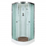 Душевая кабина DTO ЕМ1510 N (100х100х220) с электрикой