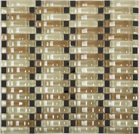 Мозаика стеклянная NS mosaic S-813