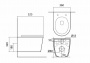 SET AQUATEK ВЕГА-1905-013 (рама AQUATEK Standard INS-0000012 с клавишей KDI-0000013 и крепежом KKI-0000002+унитаз ВЕГА AQ1905-00 с тонким сиденьем sc