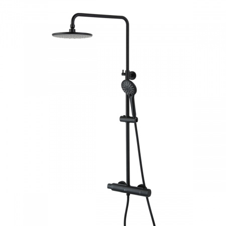 Душевая стойка Lemark Bronx LM3770BL для душа термостатический