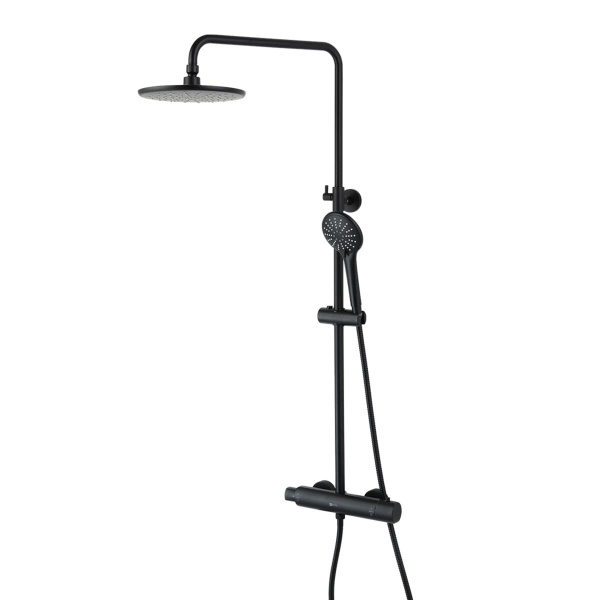 Душевая стойка Lemark Bronx LM3770BL для душа термостатический