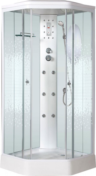 Душевая кабина Niagara NG-306-01 мозаика, 90x90x220 см