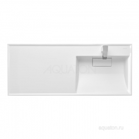 Раковина Aquaton Лондри 1200 белая правая