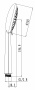 Лейка душевая Lemark LM0616C, 6-функциональная
