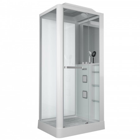 Душевая кабина Grossman Alba GR122 (80x100x225) распашная