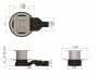 Душевой трап Berges Platz Uno 15х15 горизонтальный, матовый хром