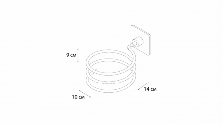 Держатель для фена Fixsen Square FX-93119