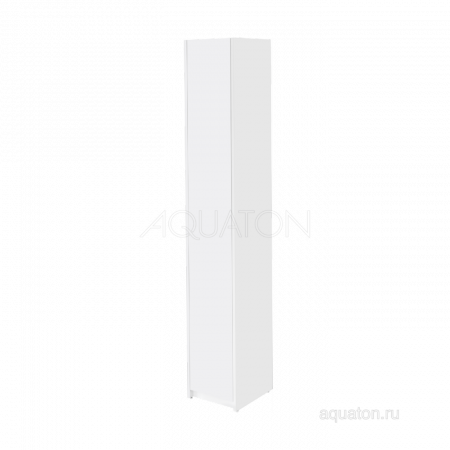 Шкаф-пенал Aquaton Лондри узкий,белый