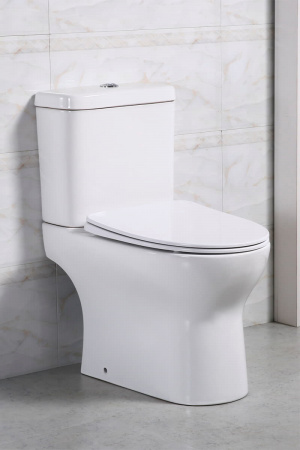 Унитаз-компакт безободковый BelBagno STEAM