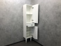 Шкаф-колонна Comforty "Монако-40" правая, белый глянец