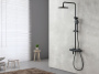 Душевая стойка Lemark Bronx LM3772BL для душа термостатический