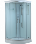 Душевая кабина Timo Standart T-6601 S профиль серебристый матовый, 100x100x220 см