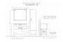 Шкаф-колонна Comforty"Бредфорд-40" дуб темный