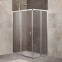Душевой уголок BelBagno UNIQUE-AH-2-100/115-75/90-P-Cr