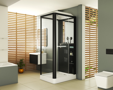 Душевая кабина Grossman Alba GR222 (80x100x225) распашная