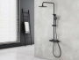 Душевая стойка Lemark Bronx LM3770BL для душа термостатический