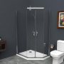 Душевой уголок BelBagno UNO-195-PH-2-100/80-C-Cr